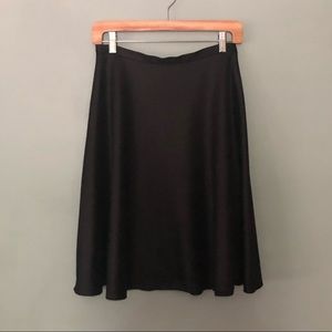 TOPSHOP Sz 6 Black Swing Skirt EUC